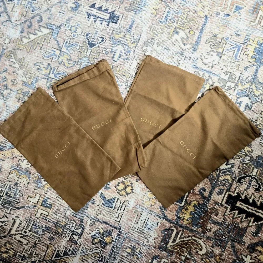 4 Gucci Shoe Bags 2 Bruno Magli Shoe Bags Designer‎ Dust Bags
